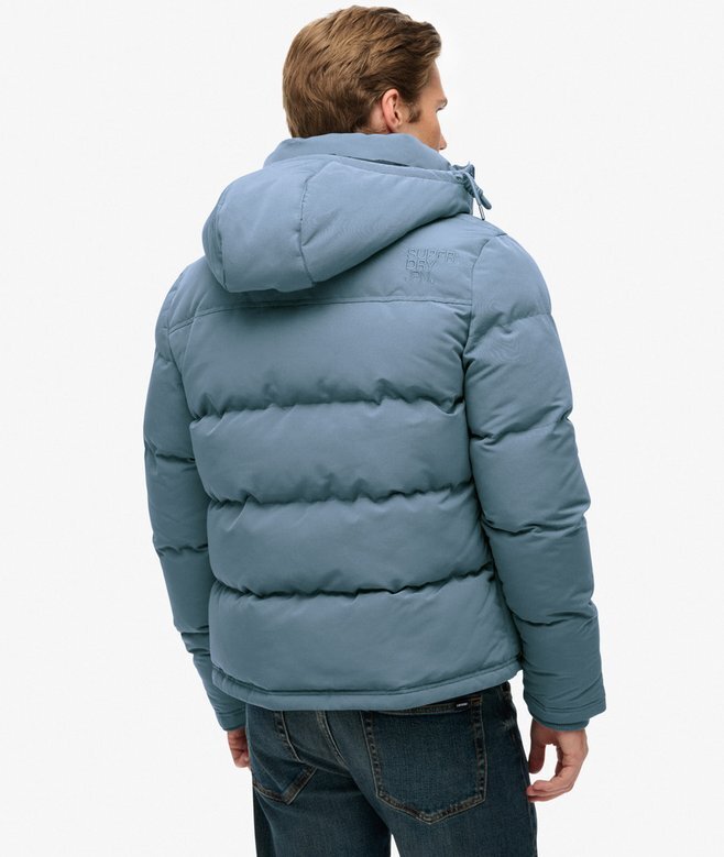 Everest kurze Hooded Puffer-Daunenjacke Everest kurze Hooded Puffer-Daunenjacke