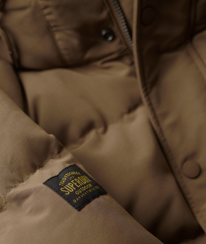 Everest kurze Hooded Puffer-Daunenjacke Everest kurze Hooded Puffer-Daunenjacke