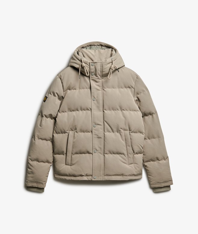 Everest kurze Hooded Puffer-Daunenjacke Everest kurze Hooded Puffer-Daunenjacke