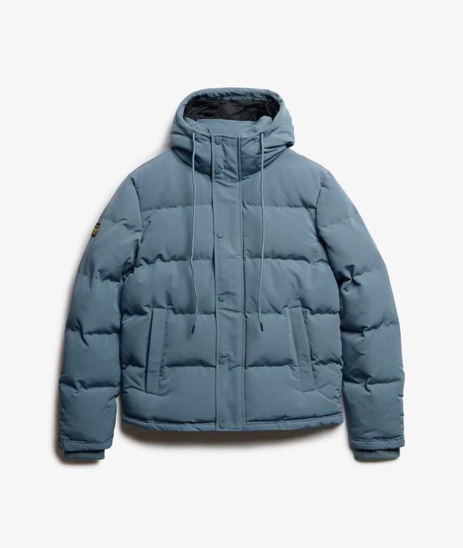Everest kurze Hooded Puffer-Daunenjacke Everest kurze Hooded Puffer-Daunenjacke