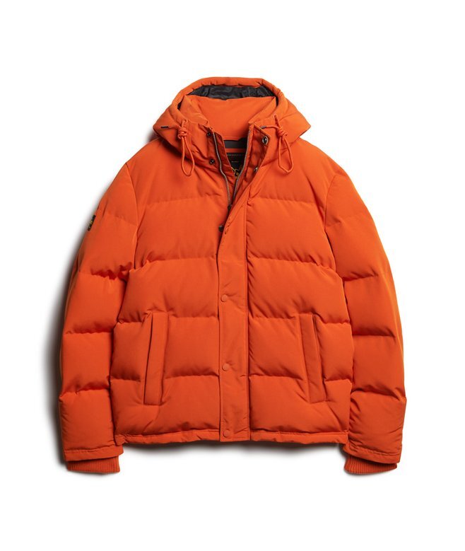 Everest kurze Hooded Puffer-Daunenjacke Everest kurze Hooded Puffer-Daunenjacke