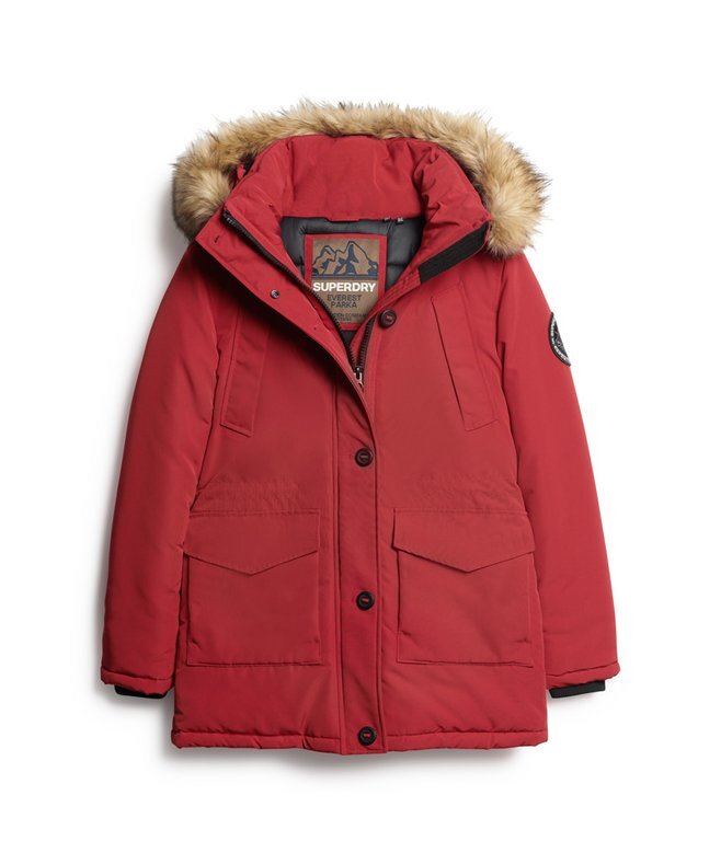 Everest Parka mit Hooded Kapuze aus Kunstfell Everest Parka mit Hooded Kapuze aus Kunstfell