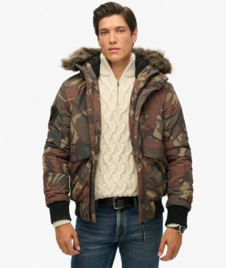 Everest Puffer Bomberjacke mit Kapuze
