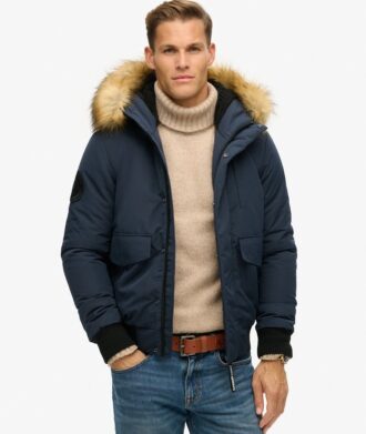 Everest Puffer Bomberjacke mit Kapuze