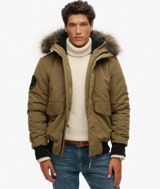 Everest Puffer Bomberjacke mit Kapuze