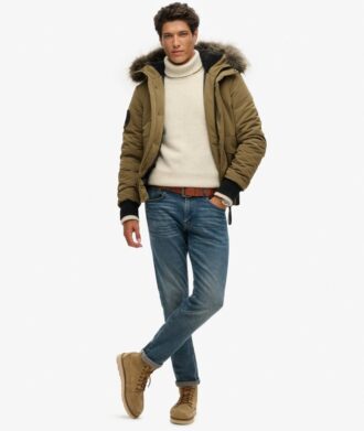 Everest Puffer Bomberjacke mit Kapuze