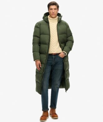 Extra langer Puffer-Mantel Extra langer Puffer-Mantel