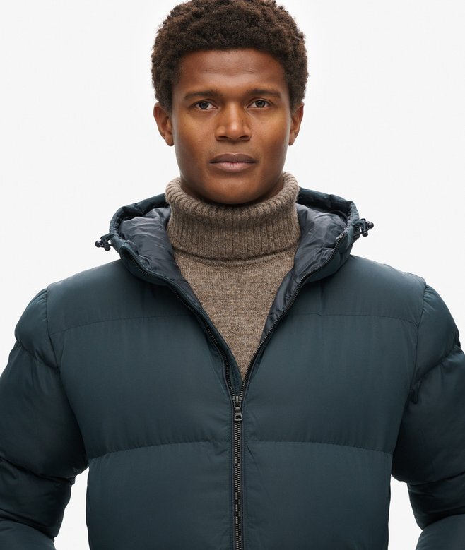 Extra langer Puffer-Mantel Extra langer Puffer-Mantel