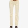 Flare-Jeans aus Cord mit niedriger Leibhöhe Flare-Jeans aus Cord mit niedriger Leibhöhe