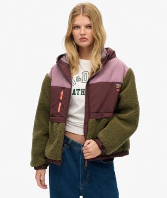 Fleecejacke mit Kapuze Fleecejacke mit Kapuze