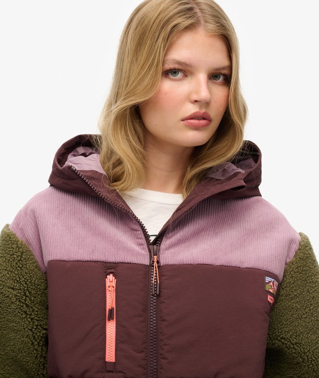 Fleecejacke mit Kapuze Fleecejacke mit Kapuze