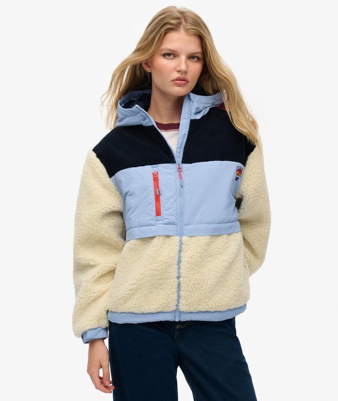 Fleecejacke mit Kapuze Fleecejacke mit Kapuze