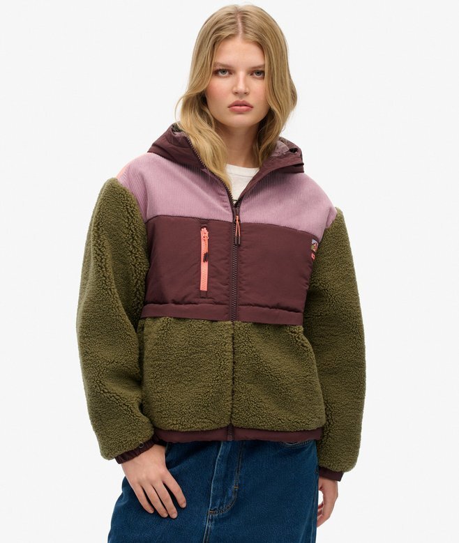 Fleecejacke mit Kapuze Fleecejacke mit Kapuze