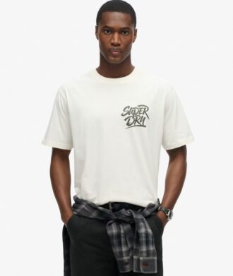 Fotografisches Skate-T-Shirt mit lockerer Passform