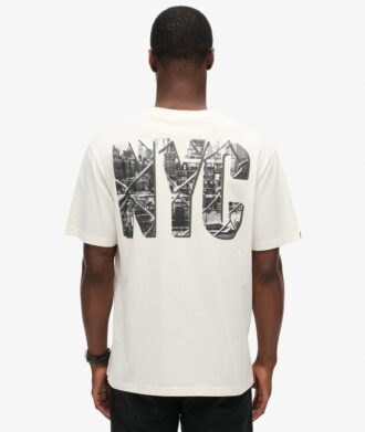 Fotografisches Skate-T-Shirt mit lockerer Passform