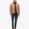 Fuji bestickte Steppjacke Fuji bestickte Steppjacke