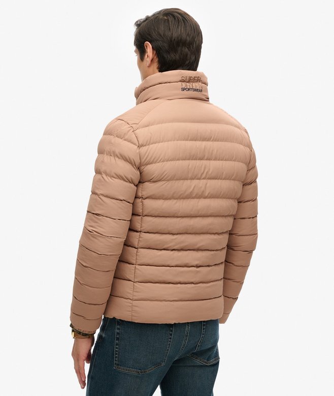 Fuji bestickte Steppjacke Fuji bestickte Steppjacke
