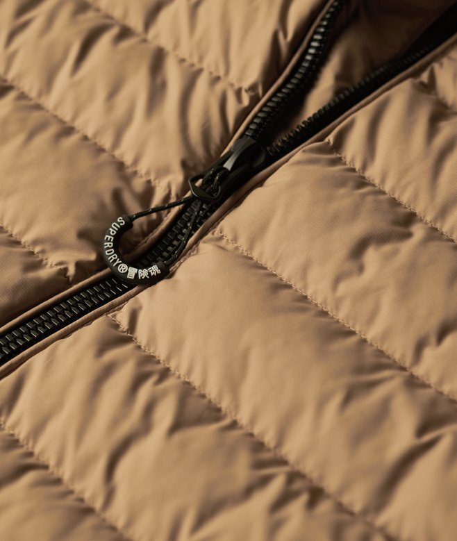 Fuji bestickte Steppjacke Fuji bestickte Steppjacke