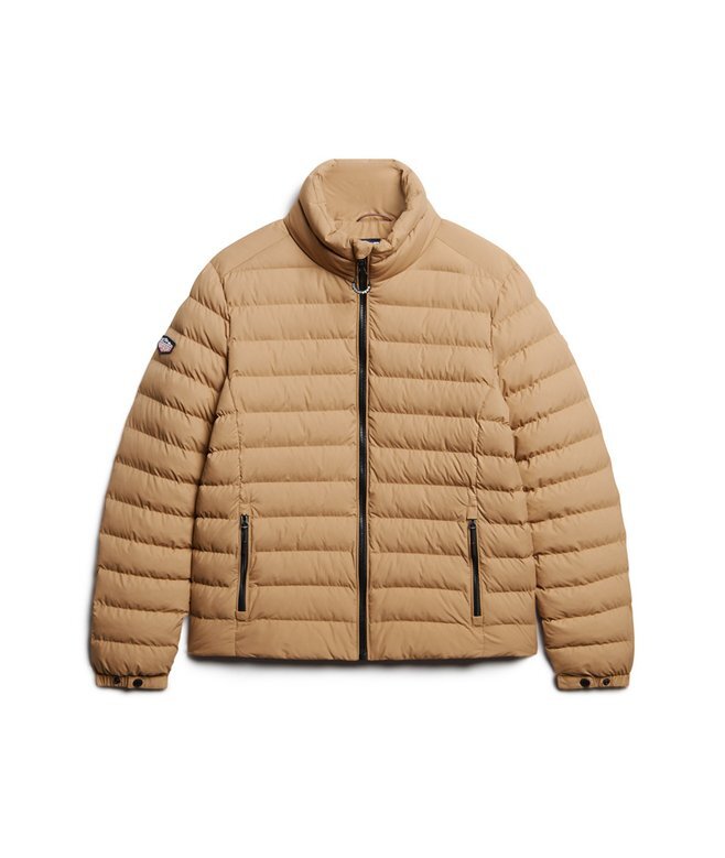 Fuji bestickte Steppjacke Fuji bestickte Steppjacke