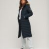 Fuji Hooded Longline Puffer-Mantel
