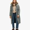 Fuji Hooded Longline Puffer-Mantel