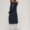 Fuji Hooded Longline Puffer-Mantel