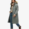 Fuji Hooded Longline Puffer-Mantel