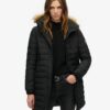 Fuji Mid-Length-Puffer-Mäntel mit Kapuze