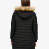 Fuji Mid-Length-Puffer-Mäntel mit Kapuze