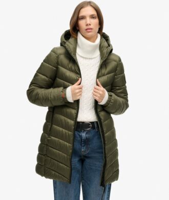 Fuji Mid Padded Coat mit Hooded Kapuze