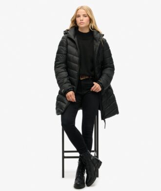 Fuji Mid Padded Coat mit Hooded Kapuze