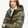 Fuji Mid Padded Coat mit Hooded Kapuze Fuji Mid Padded Coat mit Hooded Kapuze