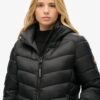 Fuji Mid Padded Coat mit Hooded Kapuze Fuji Mid Padded Coat mit Hooded Kapuze
