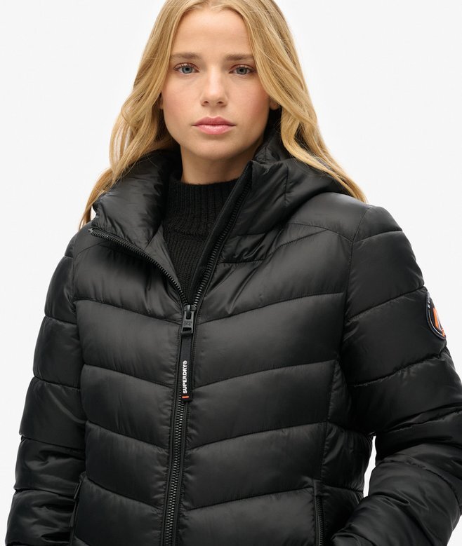 Fuji Mid Padded Coat mit Hooded Kapuze Fuji Mid Padded Coat mit Hooded Kapuze
