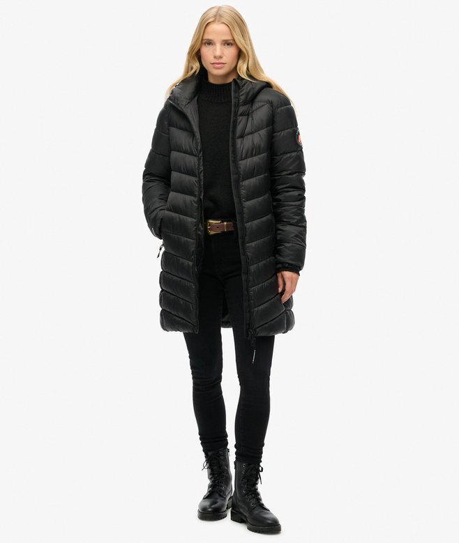 Fuji Mid Padded Coat mit Hooded Kapuze Fuji Mid Padded Coat mit Hooded Kapuze