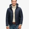Fuji Sport-Wattjacke mit Kapuze