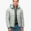 Fuji Sport-Wattjacke mit Kapuze