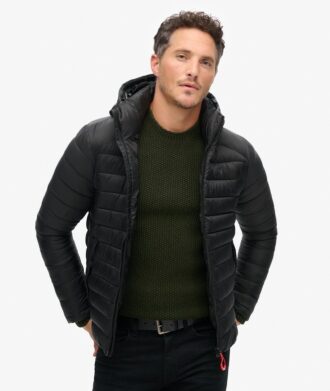 Fuji Sport-Wattjacke mit Kapuze