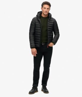 Fuji Sport-Wattjacke mit Kapuze