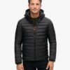 Fuji Sport-Wattjacke mit Kapuze