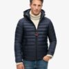 Fuji Sport-Wattjacke mit Kapuze