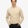 Gebürsteter Rollkragenpullover Gebürsteter Rollkragenpullover