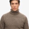 Gebürsteter Rollkragenpullover Gebürsteter Rollkragenpullover