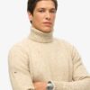 Gebürsteter Rollkragenpullover Gebürsteter Rollkragenpullover