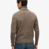 Gebürsteter Rollkragenpullover Gebürsteter Rollkragenpullover