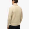 Gebürsteter Rollkragenpullover Gebürsteter Rollkragenpullover