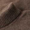Gebürsteter Rollkragenpullover Gebürsteter Rollkragenpullover