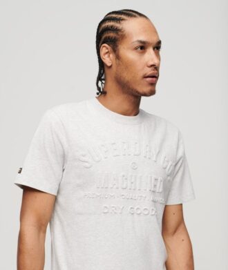 Geprägtes Workwear-T-Shirt mit Grafik