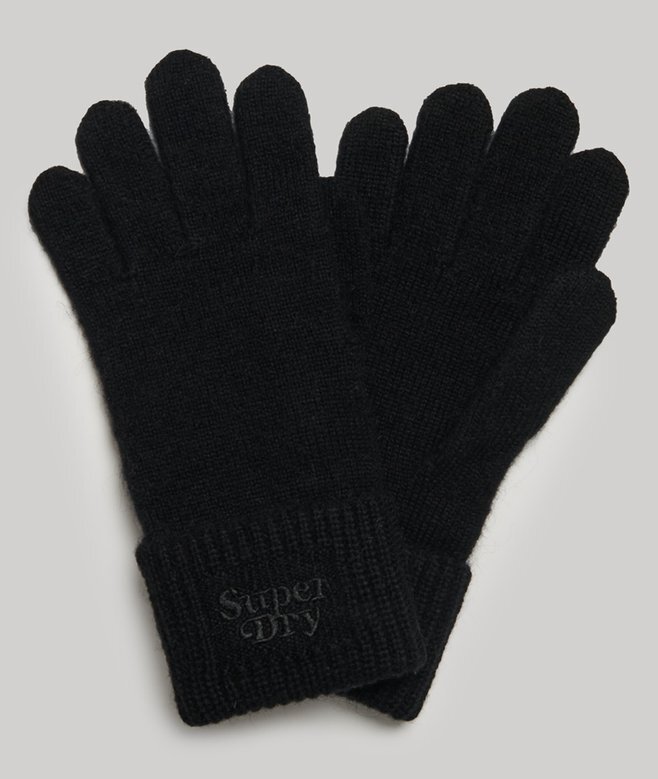 Gerippte Strickhandschuhe Gerippte Strickhandschuhe