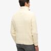 Gerippter Pullover mit halben Knöpfen Gerippter Pullover mit halben Knöpfen